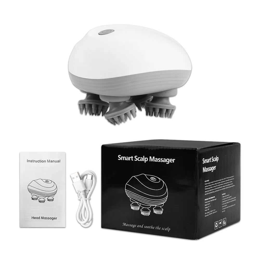 Deep Tissue Scalp Kneading Massager